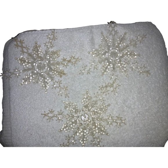 Plastic Snowflake Hanging Ornaments Lot of 15 Vintage ornaments - Picture 7 of 10